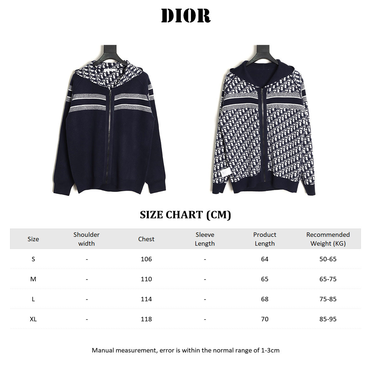 Dior CD Oblique Reversible Coats