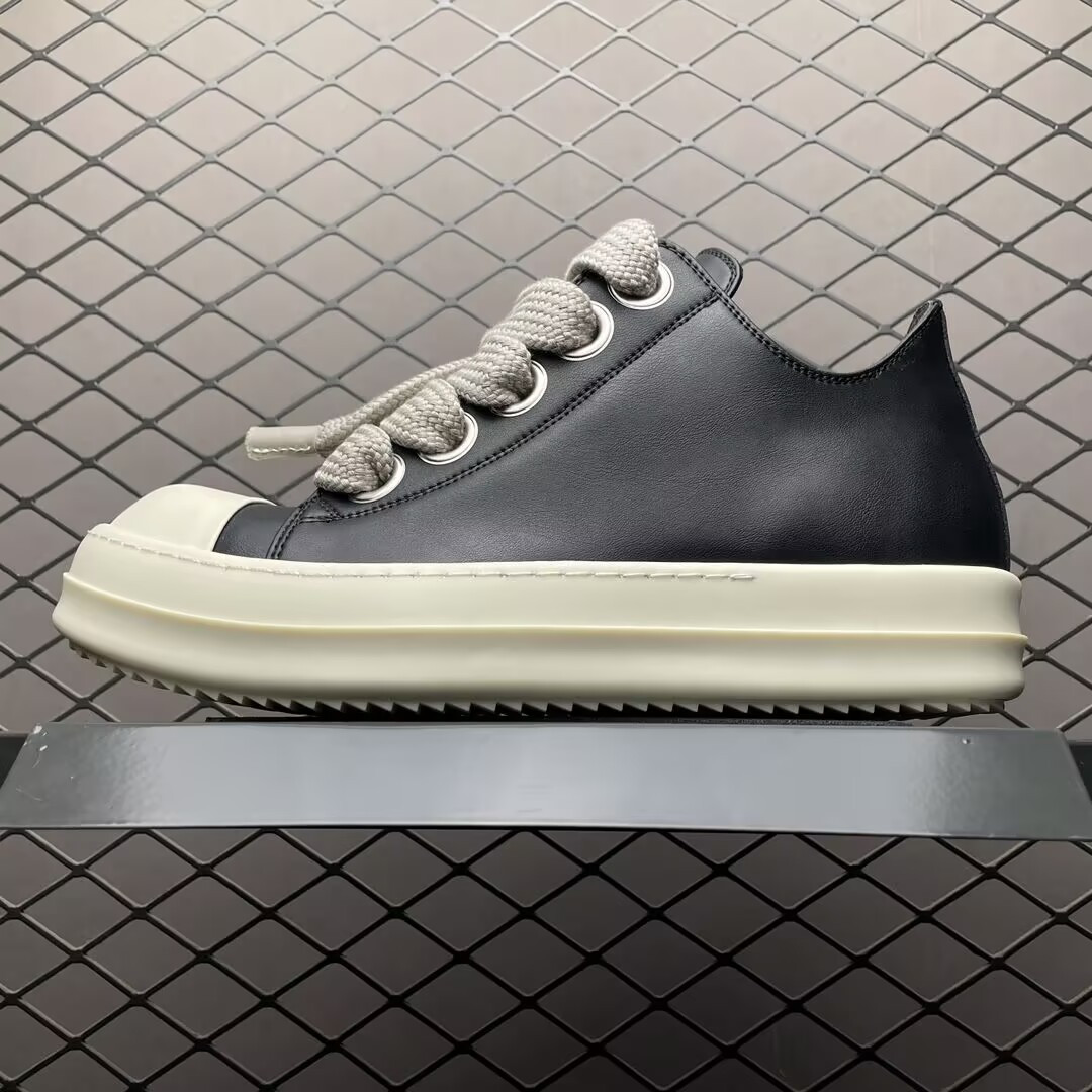 UA Rick Owens Porterville Jumbo Laced Low Black Pearl