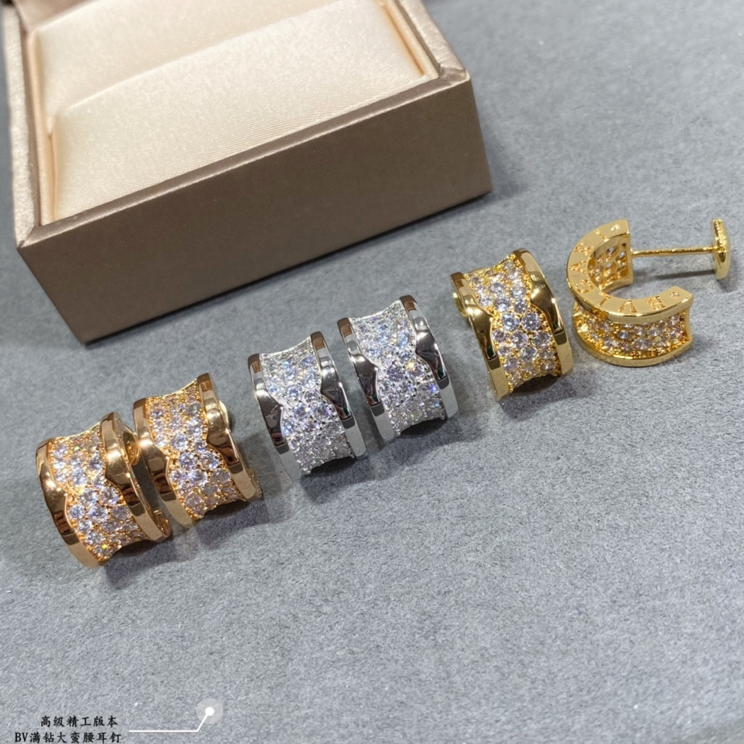Bvlgari Full of diamond waist Earrings