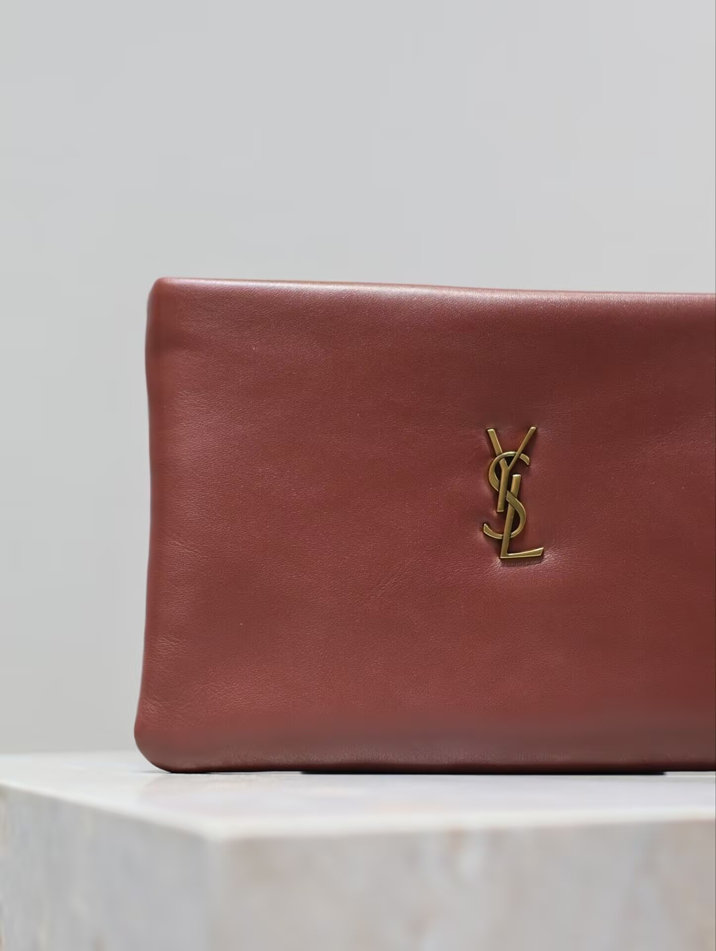 YSL CALYPSO small pouch in lambskin 23x16x3cm