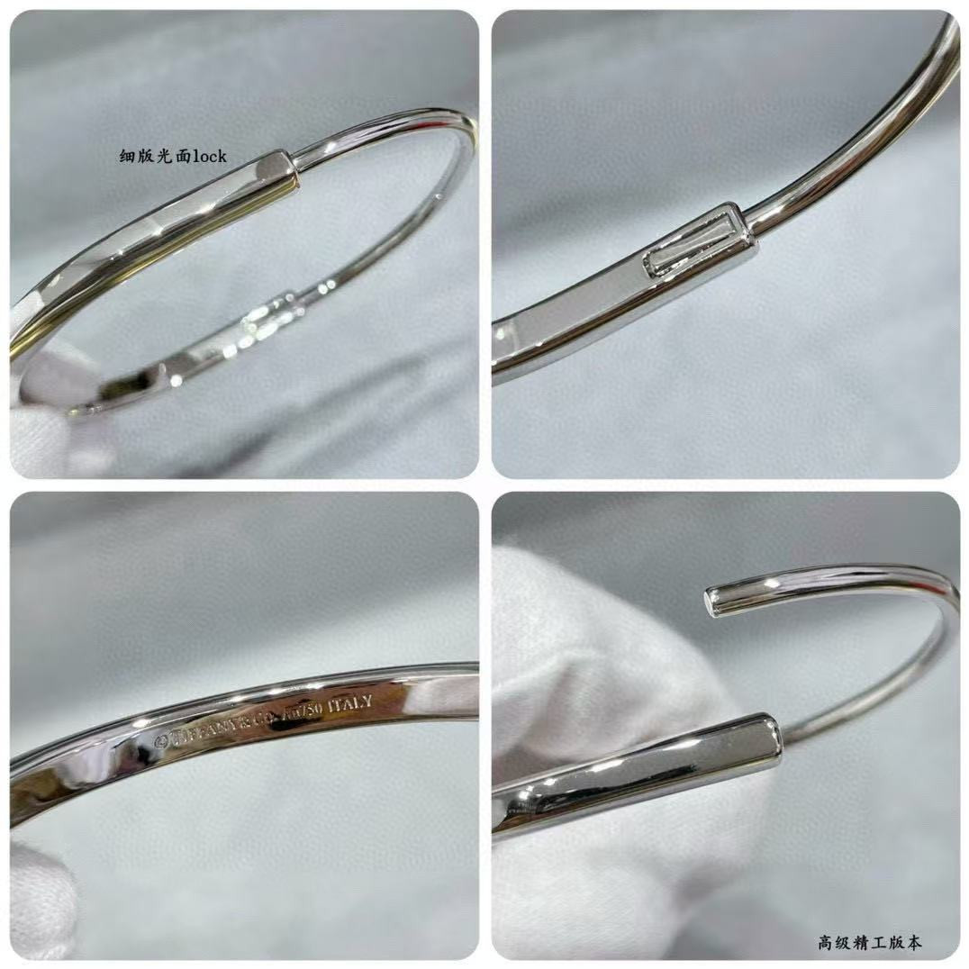 Tiffany & Co. Lock Slim Smooth Bracelet