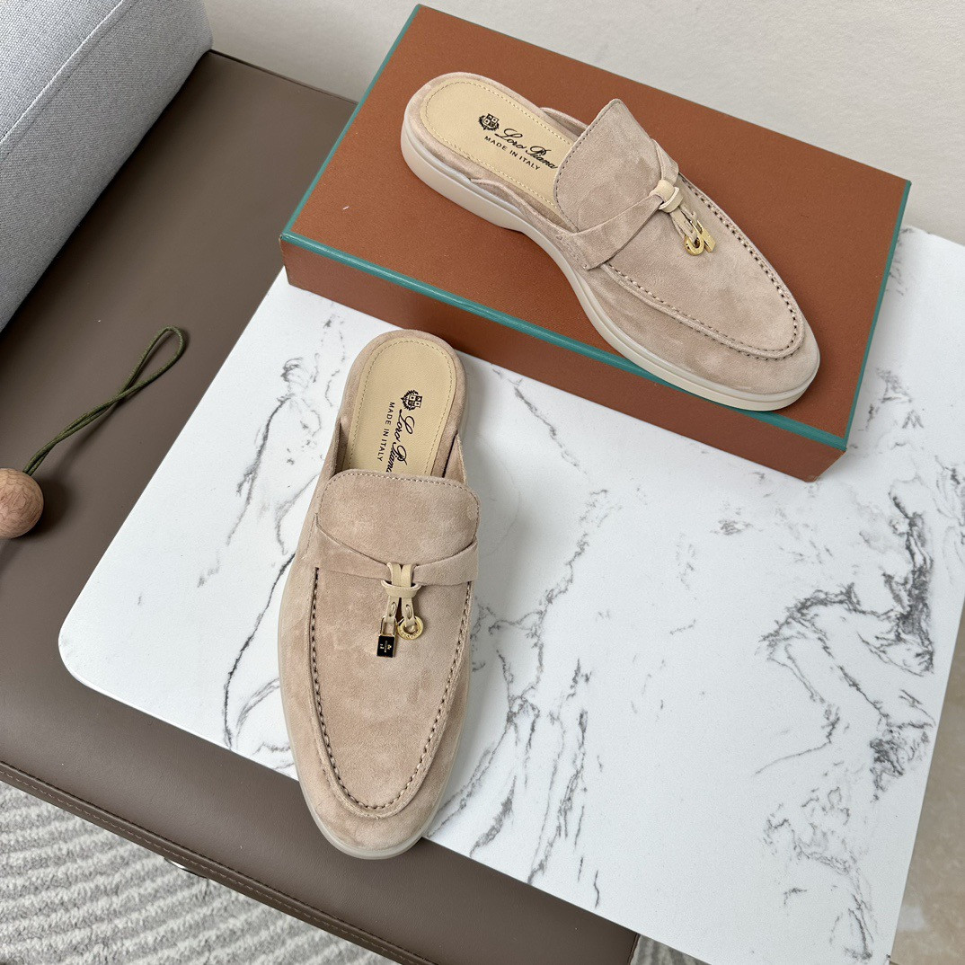 UA Loro Piana Babouche Charms Walk Loafers