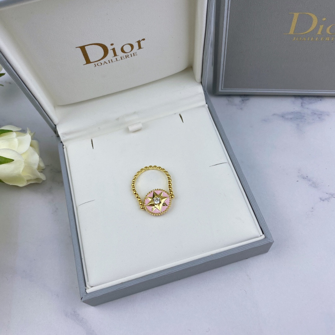 Dior Eight-pointed star Ring(No refund or exchange)