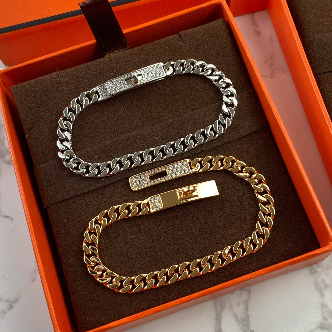 Hermes button Bracelet