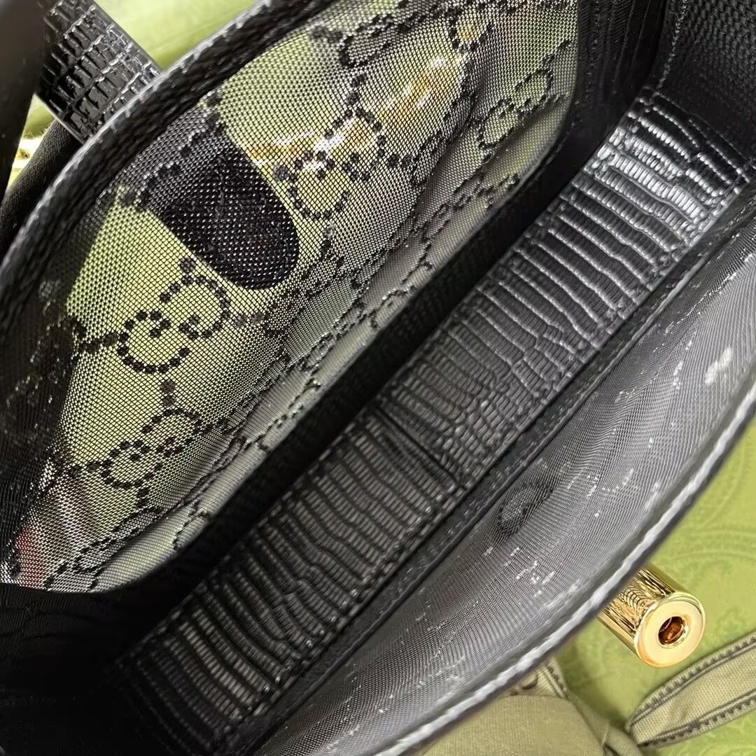 Gucci Jackie 1961 mini lizard shoulder bag 19x13x3cm