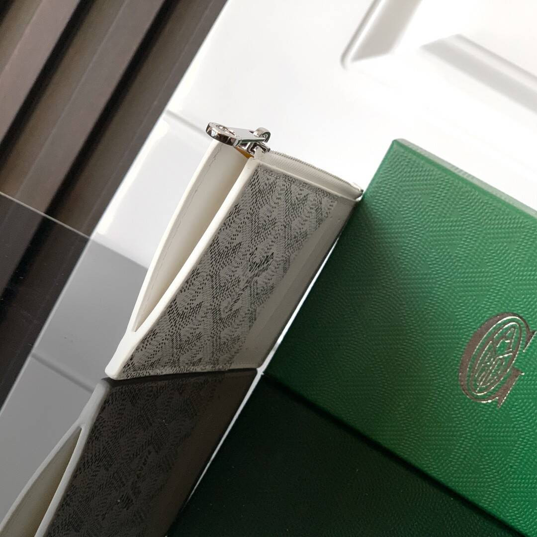 Goyard Bourbon zipped card holder 12.5x1x8.4cm