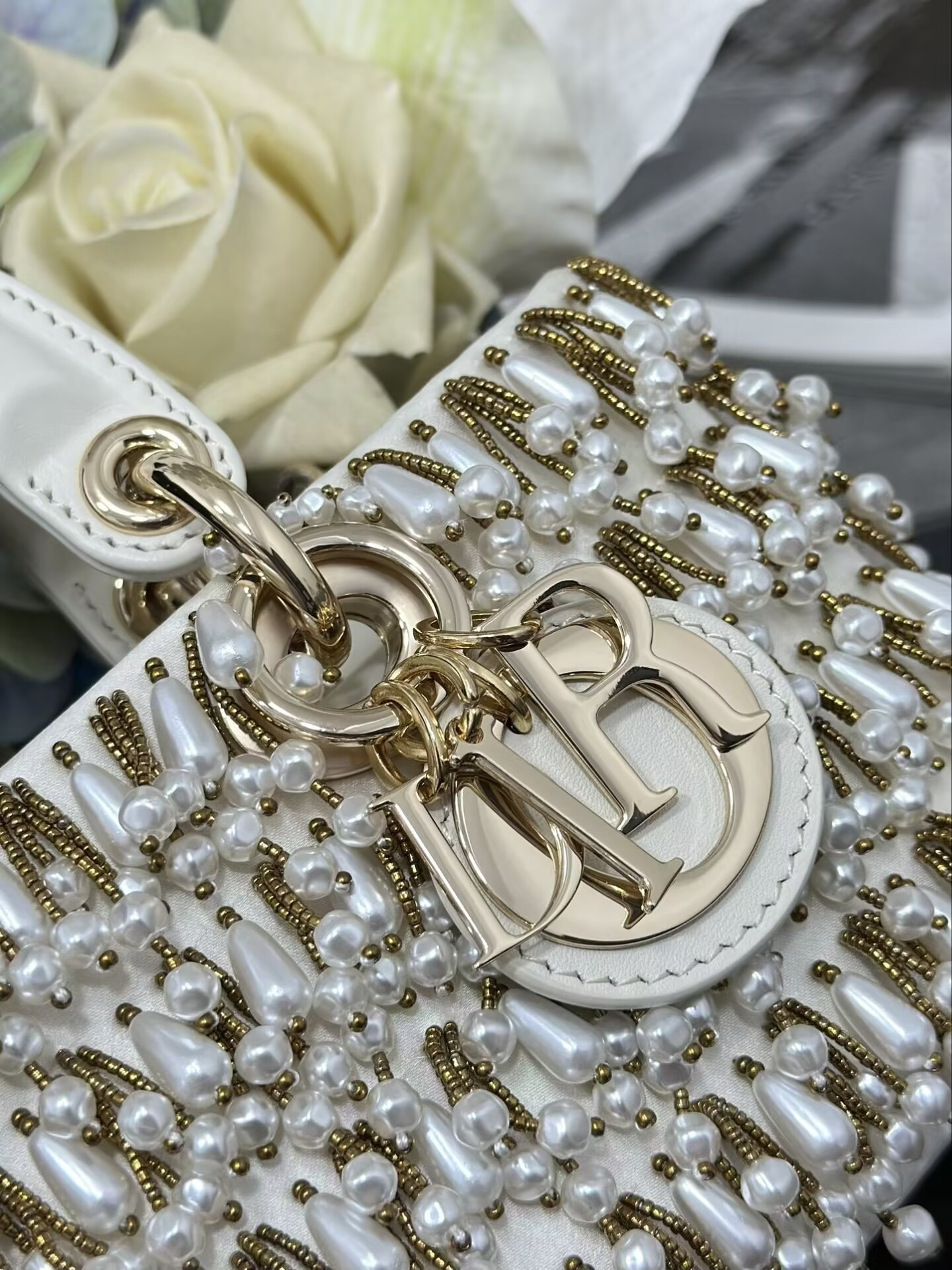 DIOR SMALL LADY D-JOY BAG 22x6x12cm