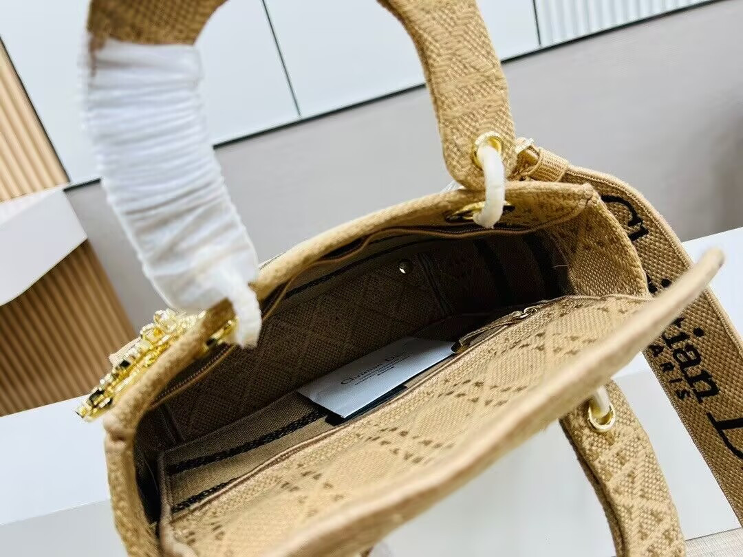 Dior Medium Lady D-Lite Bag 24x20x11cm