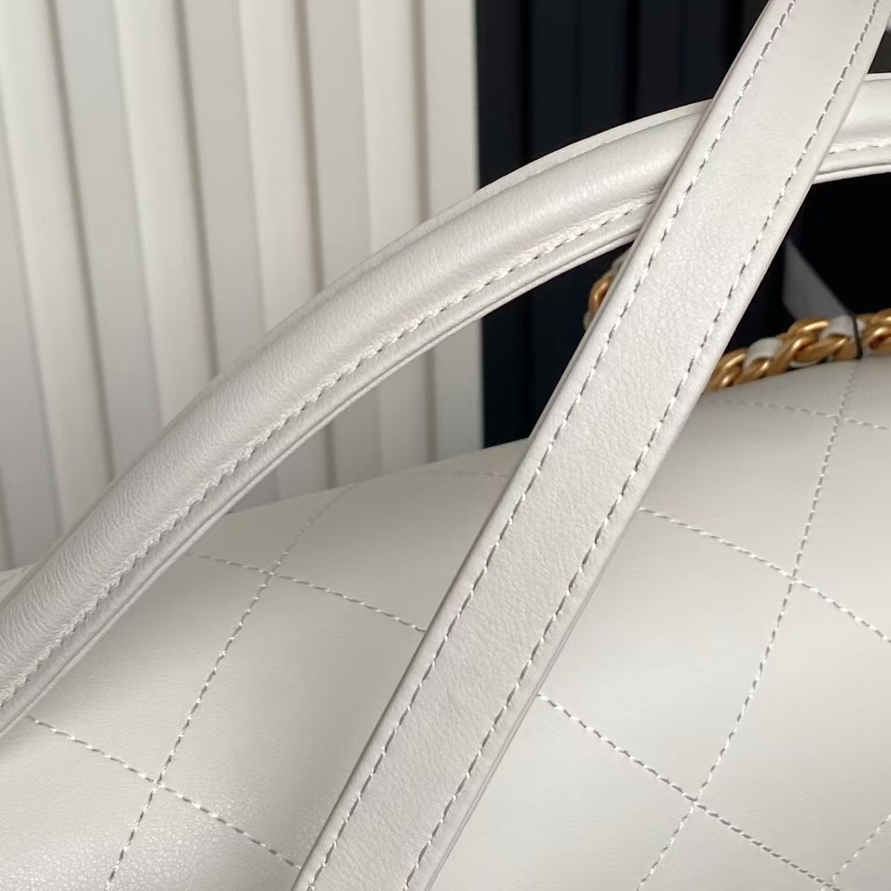 Chanel Maxi Flap Bag with Top Handle 26x37x10cm