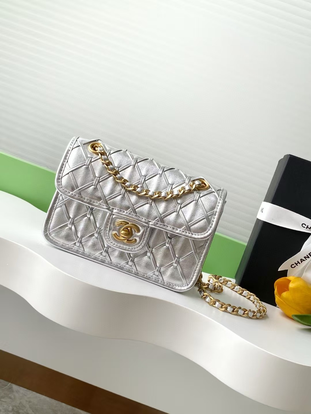 Chanel Mini Flap Bag 13x19x5.5cm AS4797