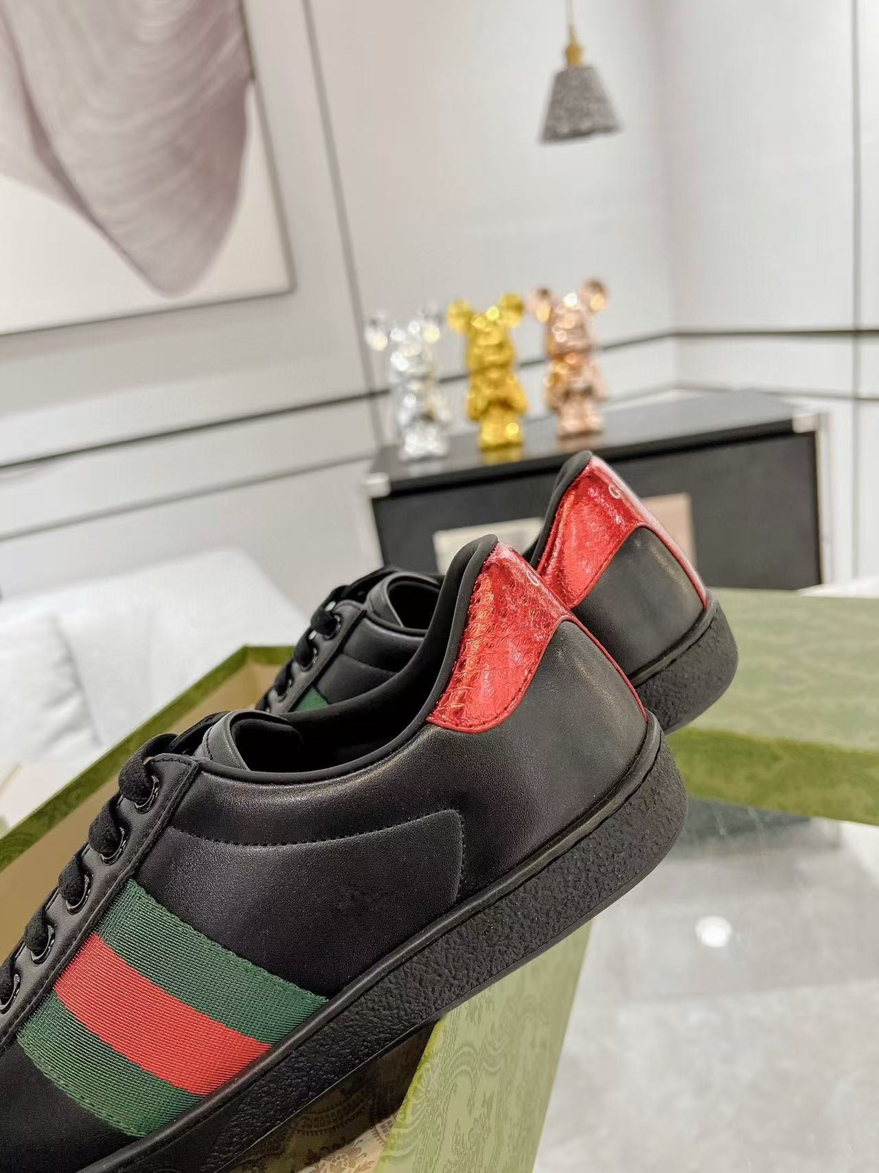 UA Gucci Ace Sneaker Black
