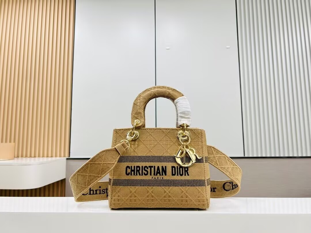 Dior Medium Lady D-Lite Bag 24x20x11cm