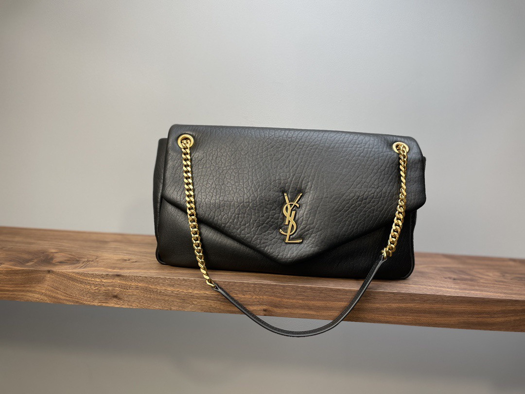 YSL Calypso large in grained 36x20x10cm