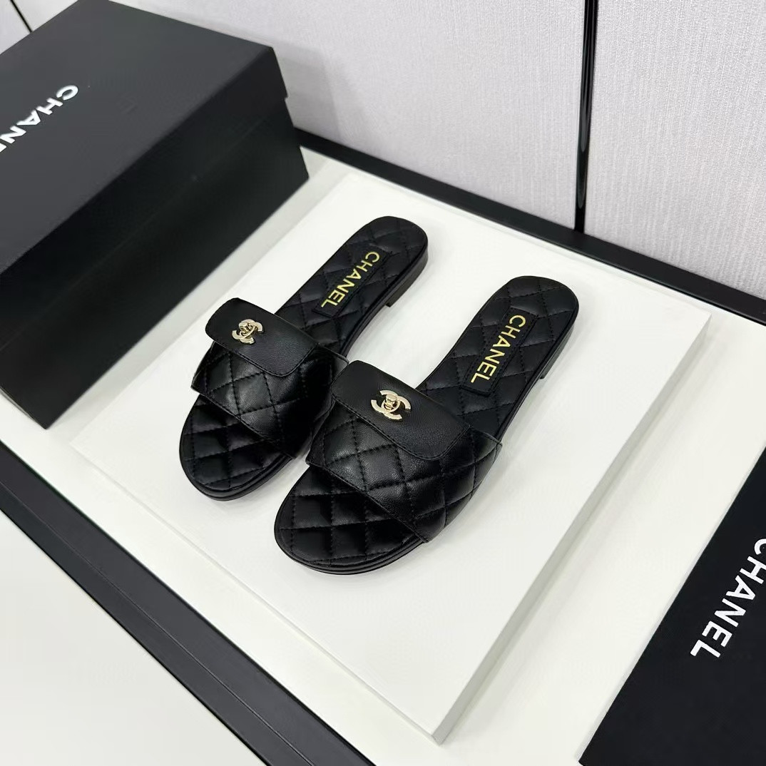 UA Chanel Slippers