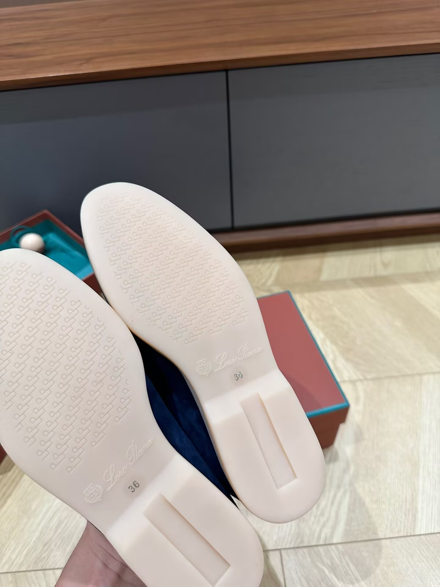 UA Loro Piana Summer Charms Walk Loafers