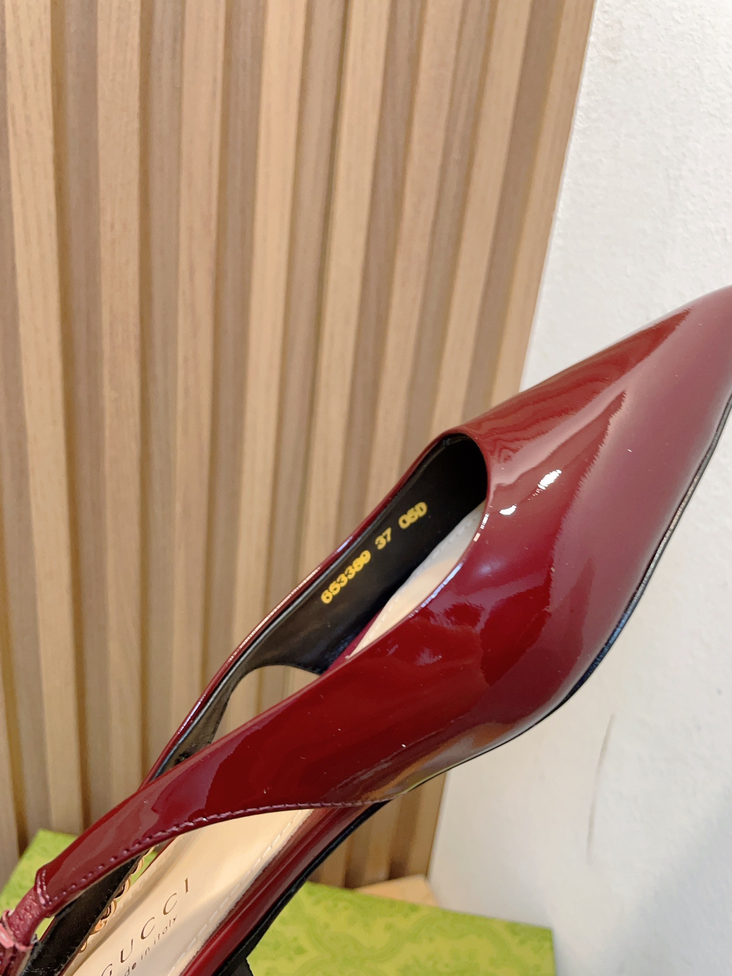 GUCCI SIGNORIA SLINGBACK PUMP flat shoes