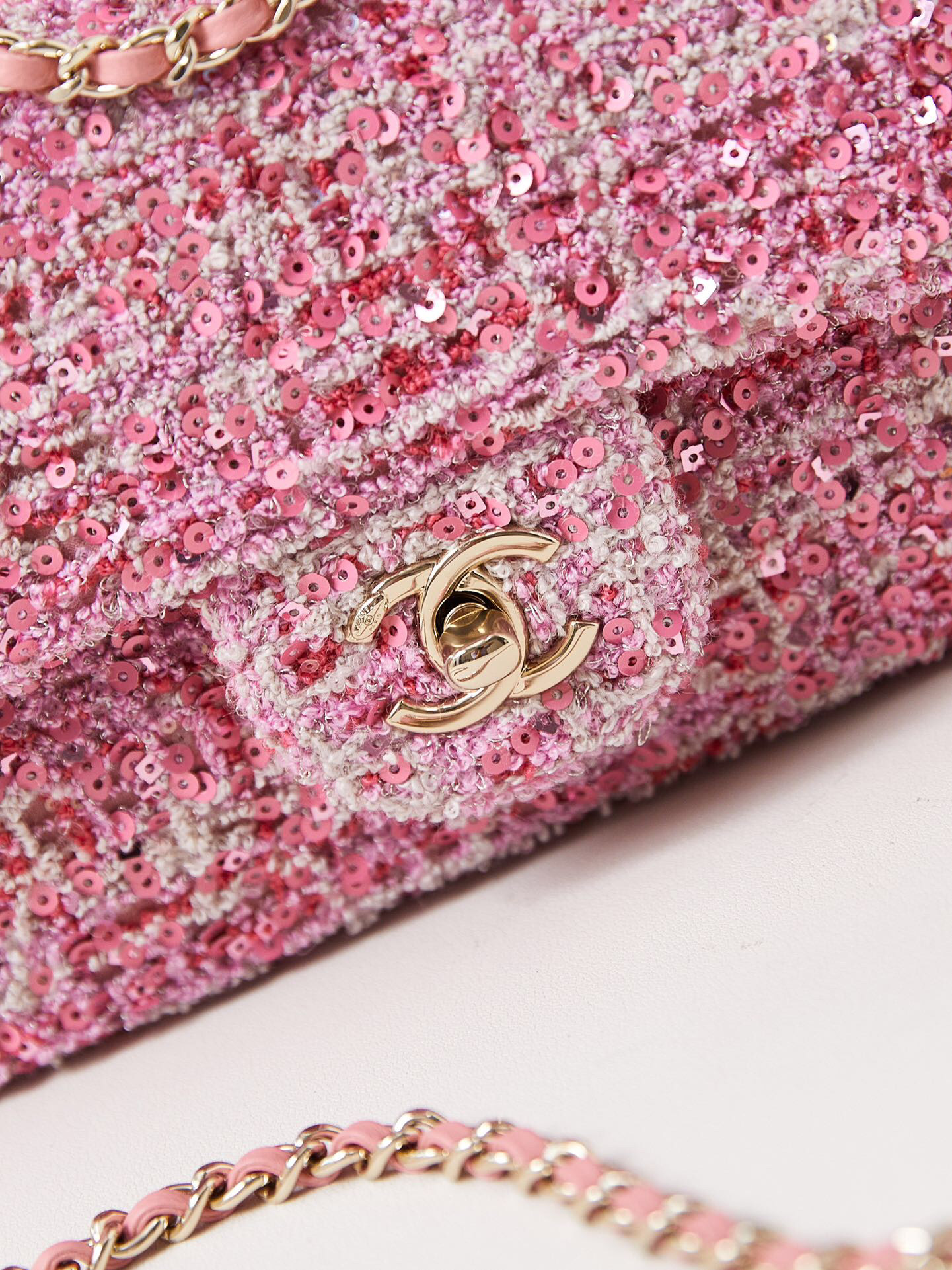 Chanel Mini CF Rose Gold Hardware 20x15x7cm