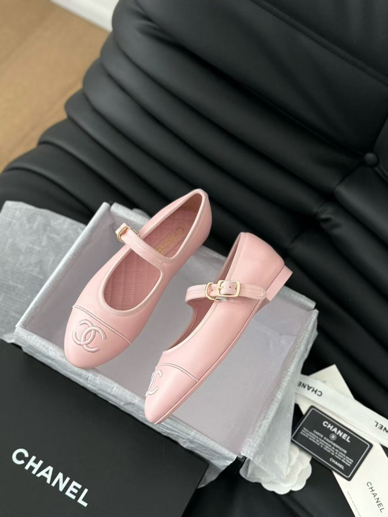 UA CHANEL BALLET FLATS
