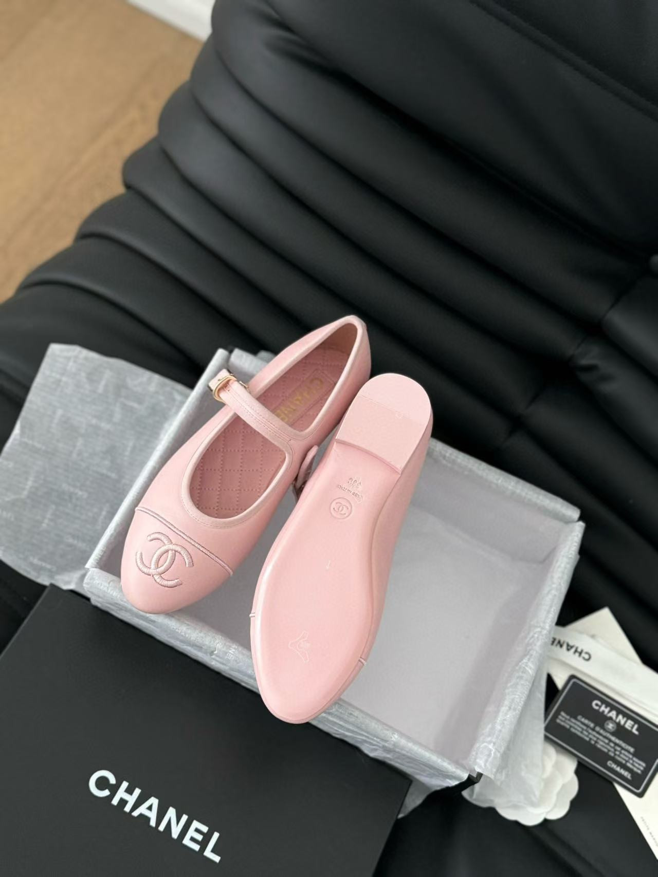 UA CHANEL BALLET FLATS