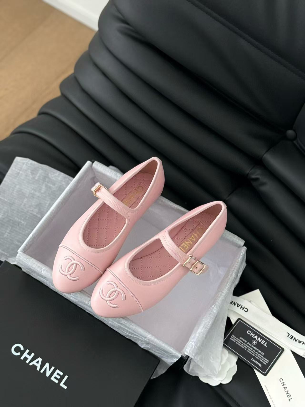 UA CHANEL BALLET FLATS