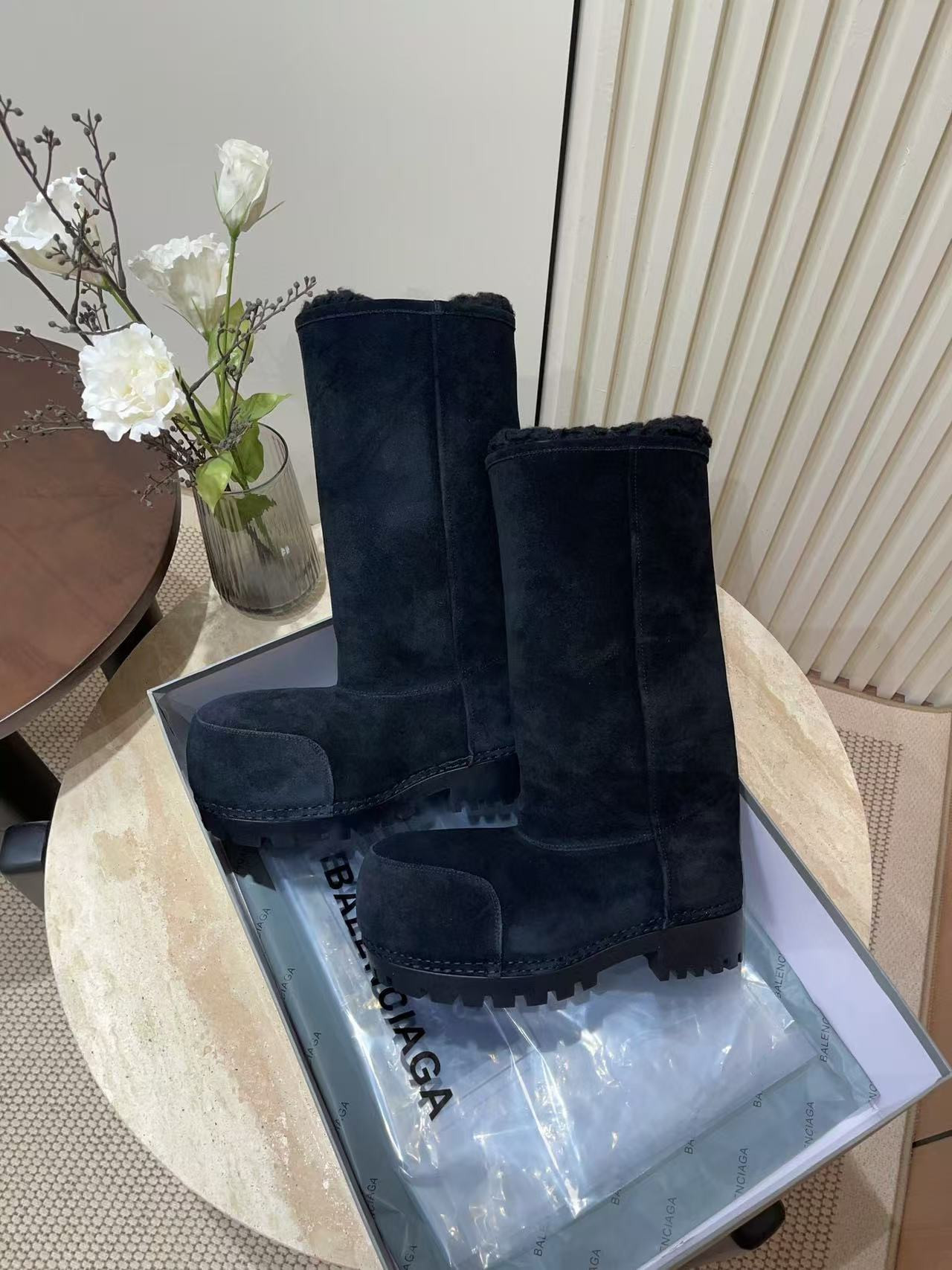 UA Balenciaga Snow Boots
