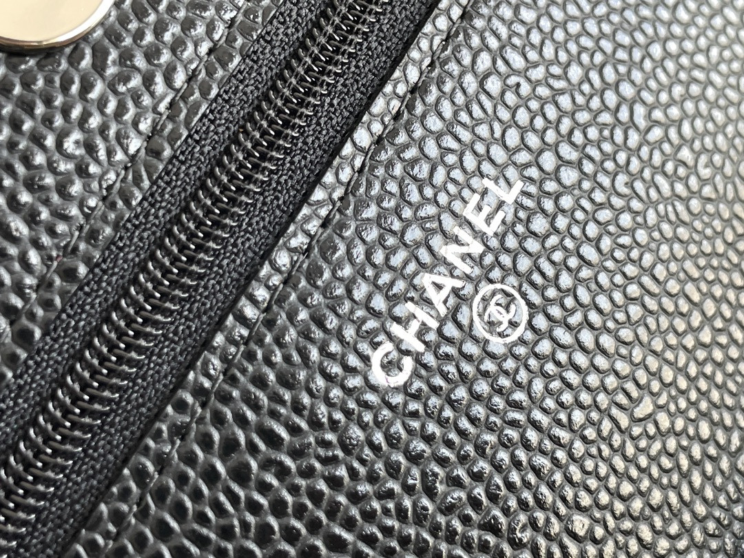 CHANEL WOC CLASSIC WALLET ON CHAIN 12.3x19.2x3.5cm