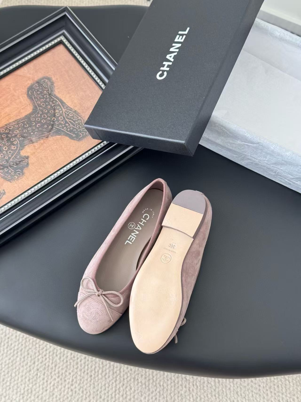 UA Chanel Ballet flats