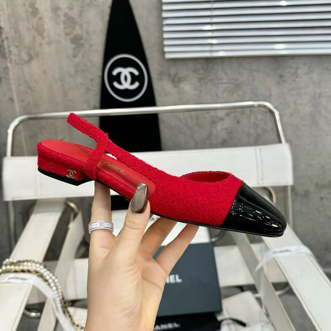 UA CHANEL SLINGBACKS