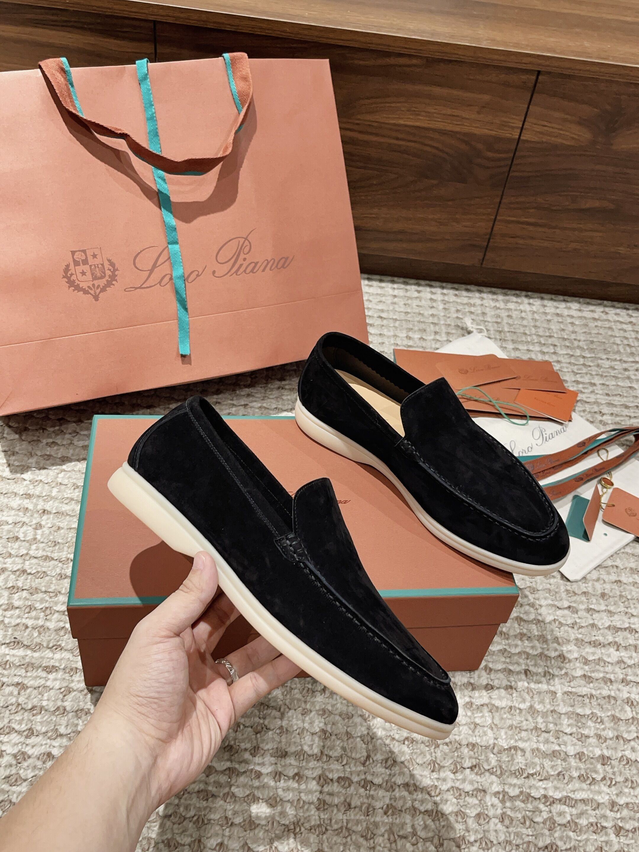 UA Loro Piana Summer Walk Loafers
