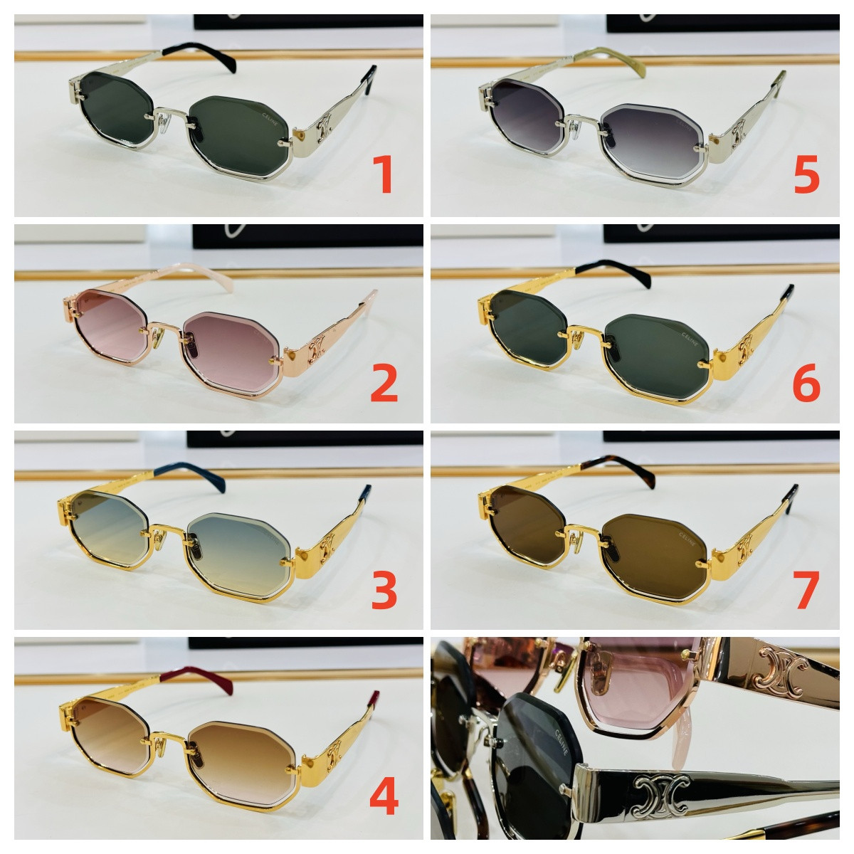 Celine Glasses CL42118 52-23-145
