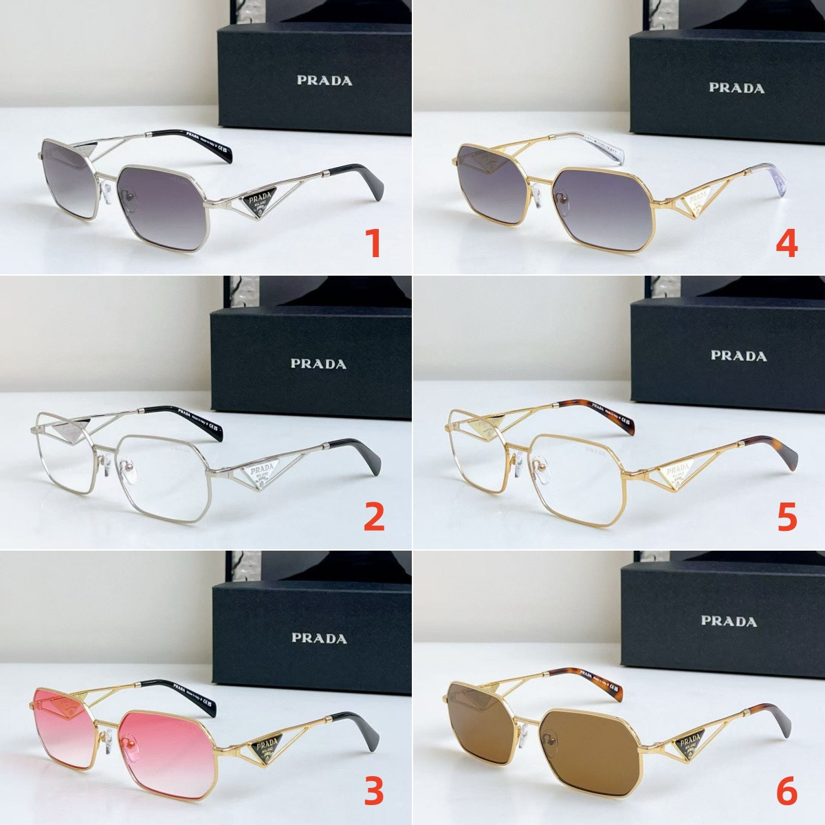 Prada Glasses SPRA51 58-17-140