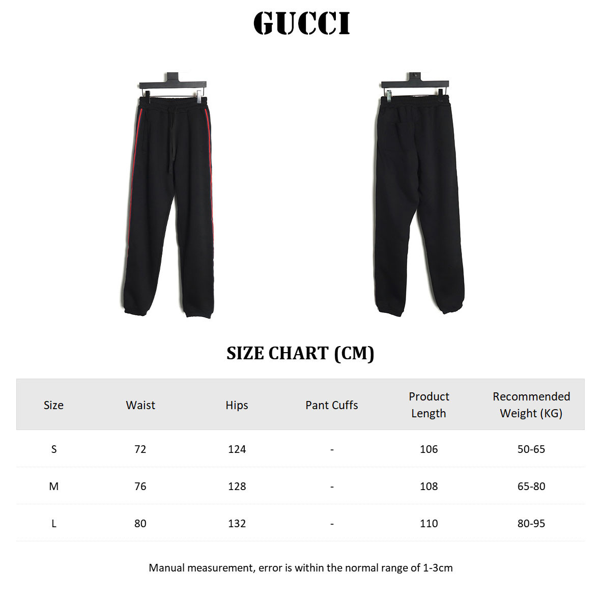 GUCCI GUC Fleece-Lined Pants Suit