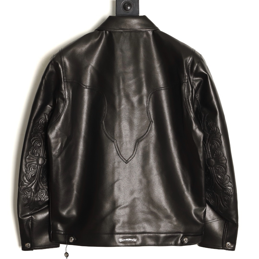 Chrome Hearts Leather Jacket