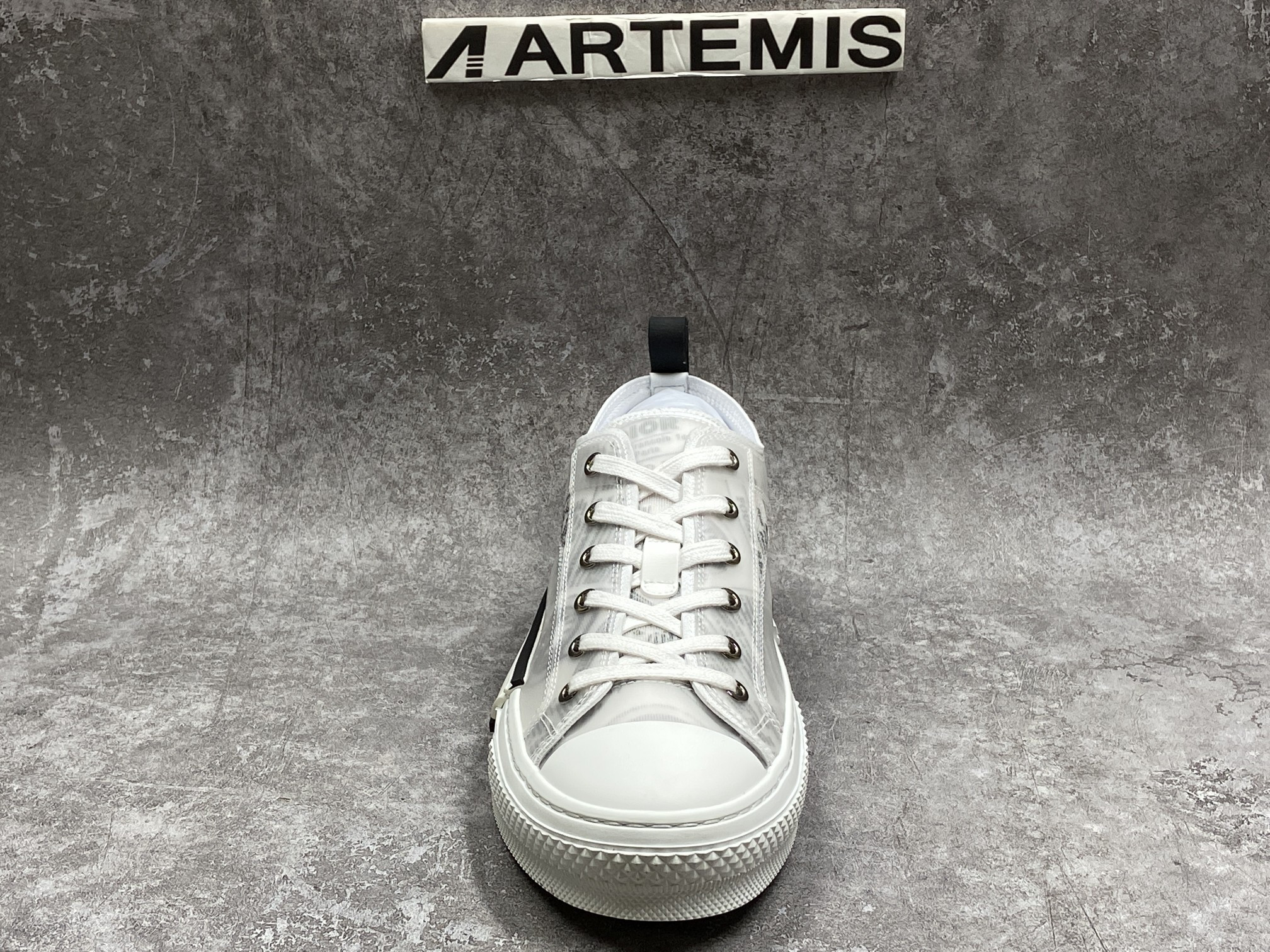 Dior B23 Low Top Daniel Asham Newspaper