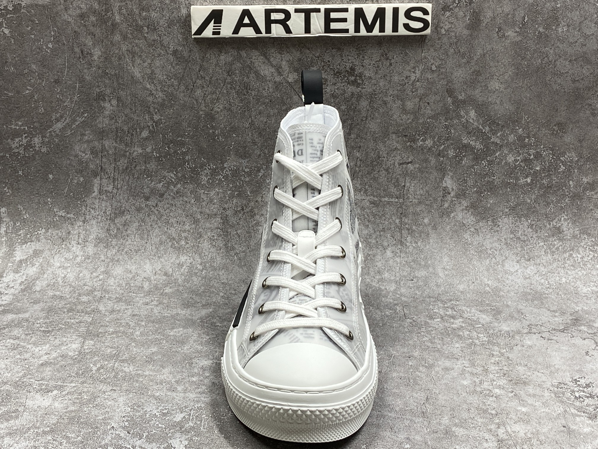 Dior B23 High Top Daniel Asham Newspaper