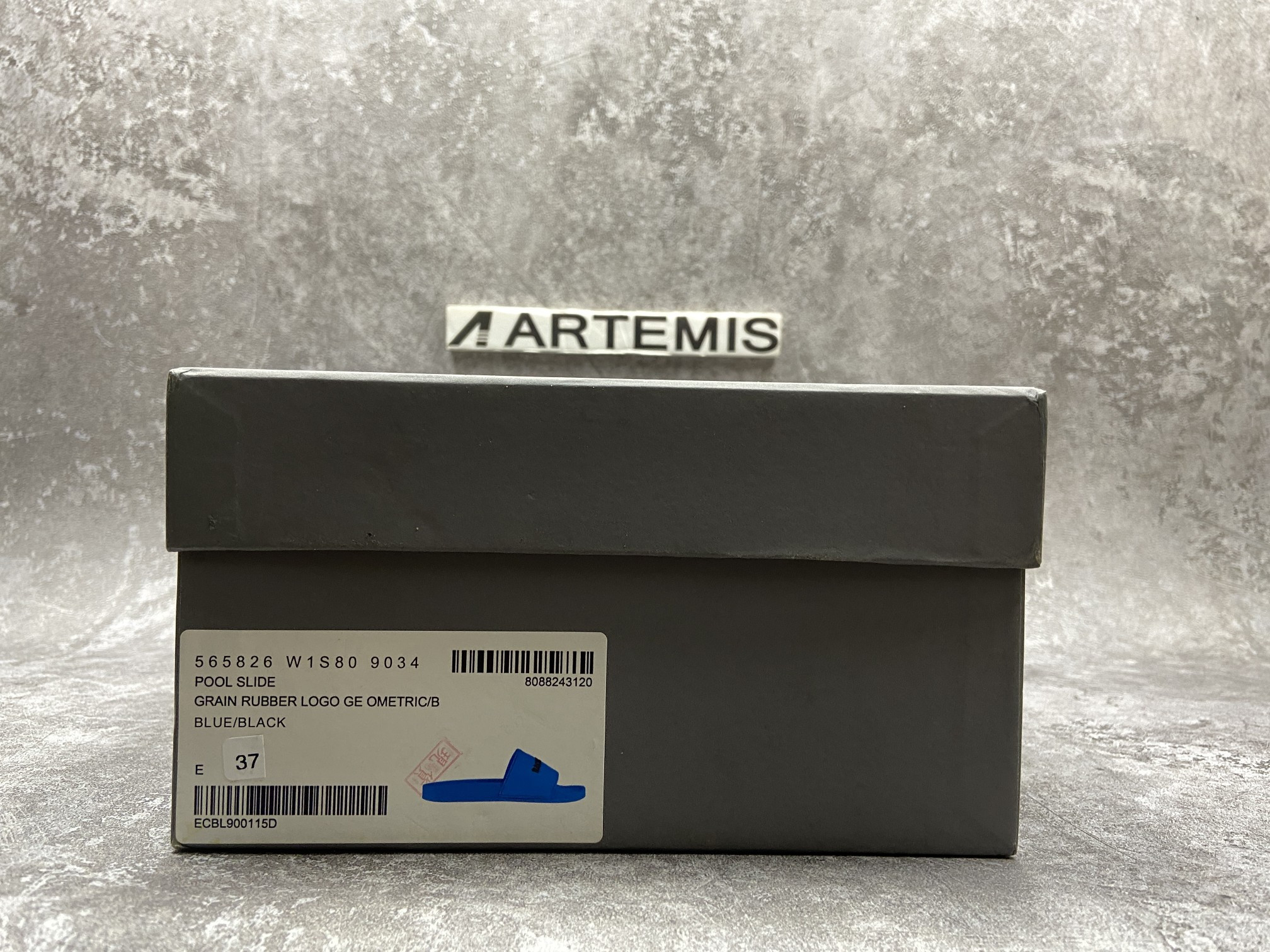 Balenciga Pool Slide Blue