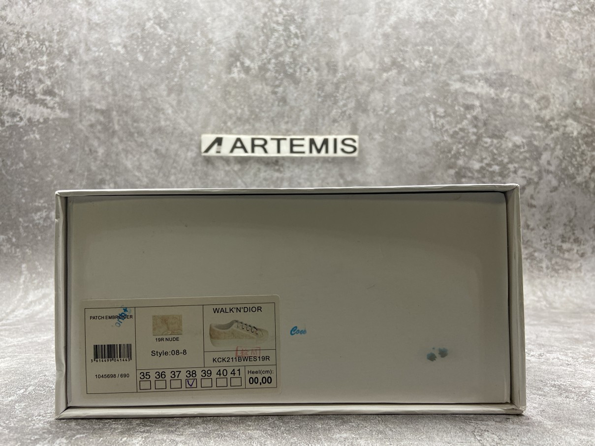 Dior Walk N Dior Patch Embroidery Pink