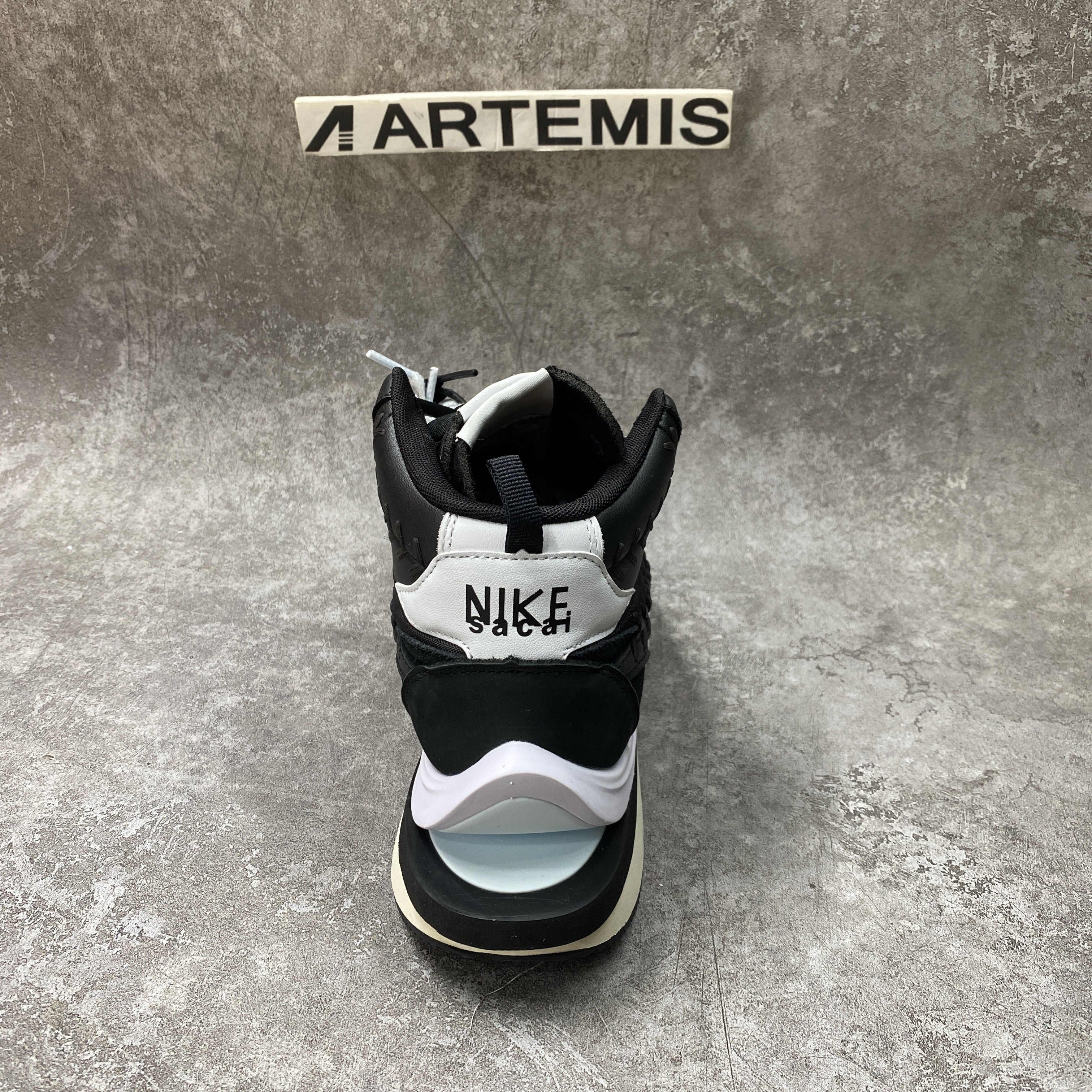 Nike Vaporwaffle Sacai Jean Paul Gaultier Black White