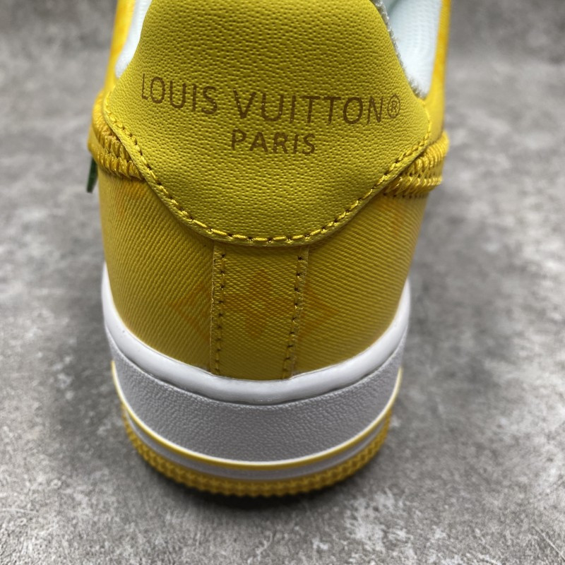 1V x Air Force 1 by Virgil Abloh Yellow