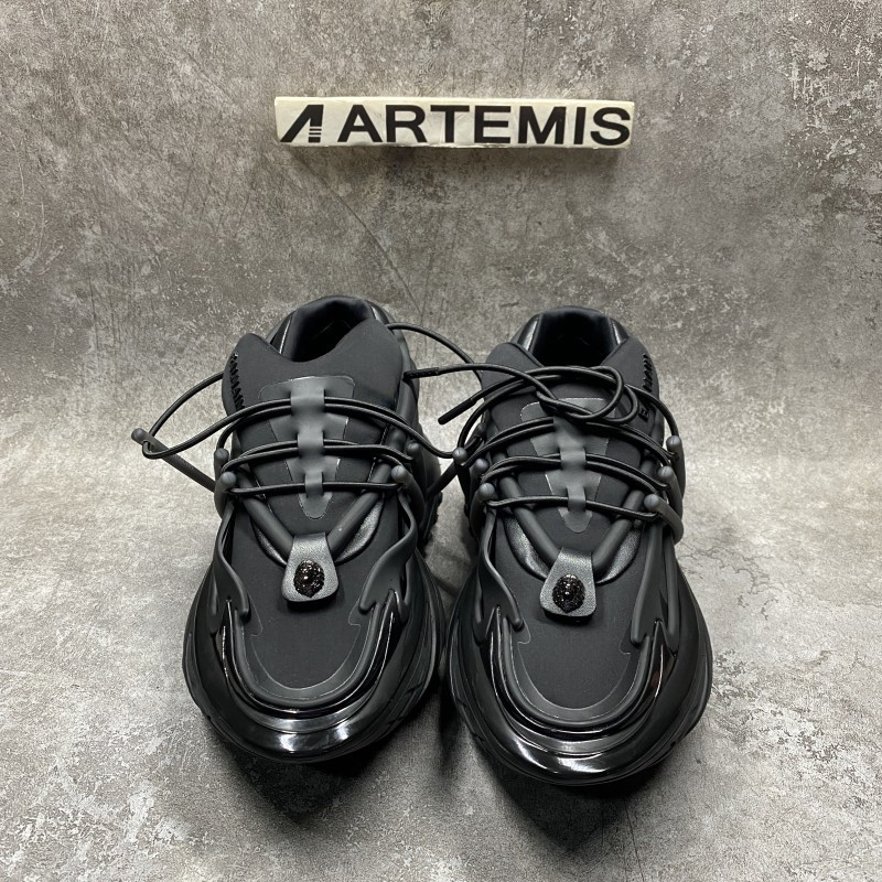 Balmain Calfskin Unicorn low-top sneakers