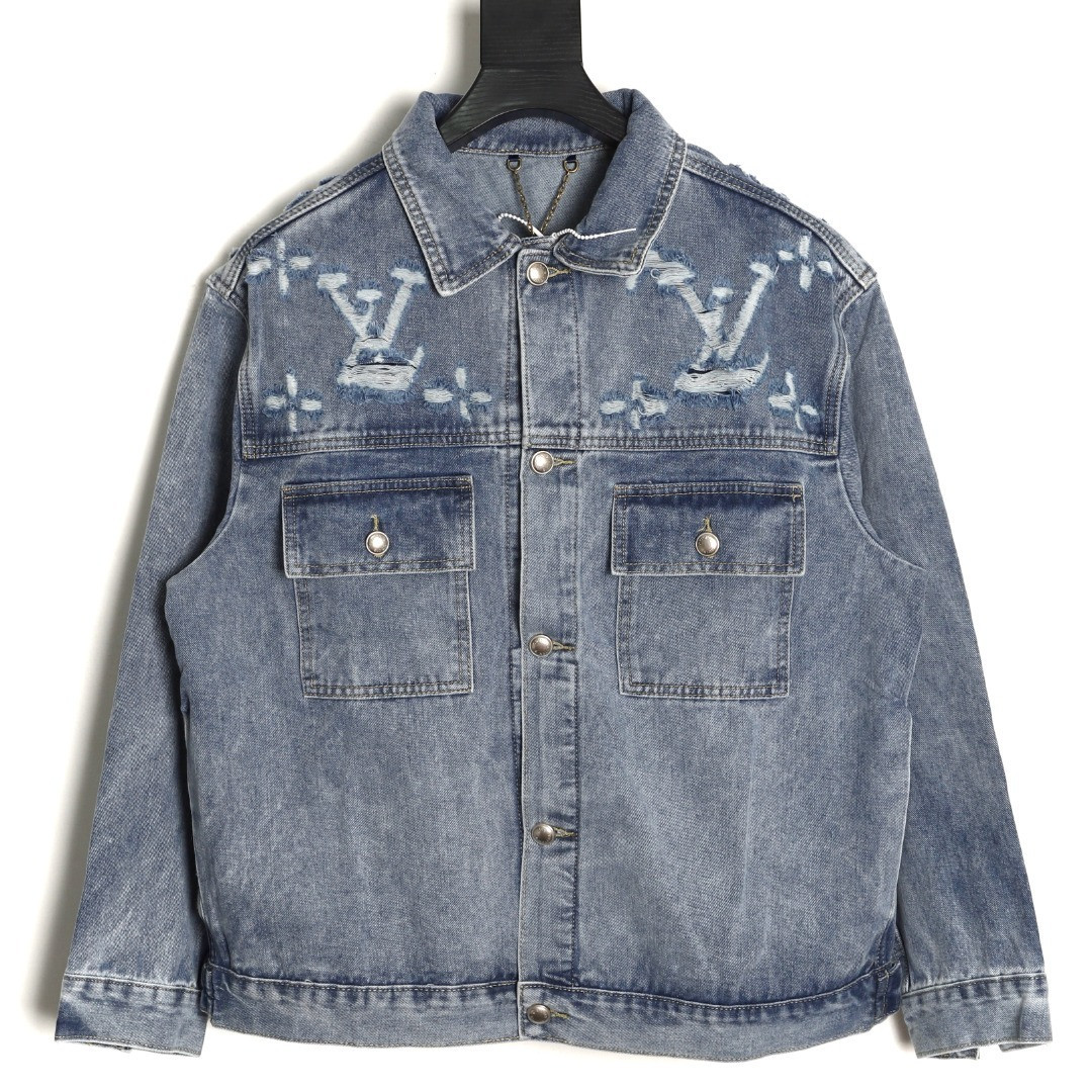 Louis Vuitton 24Fw Denim Coats Suit