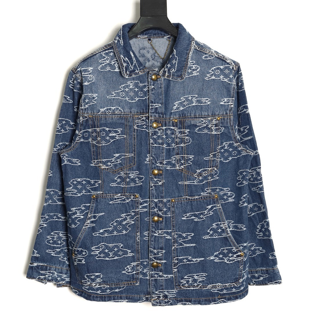 Louis Vuitton 25FW Denim Jacket Suit