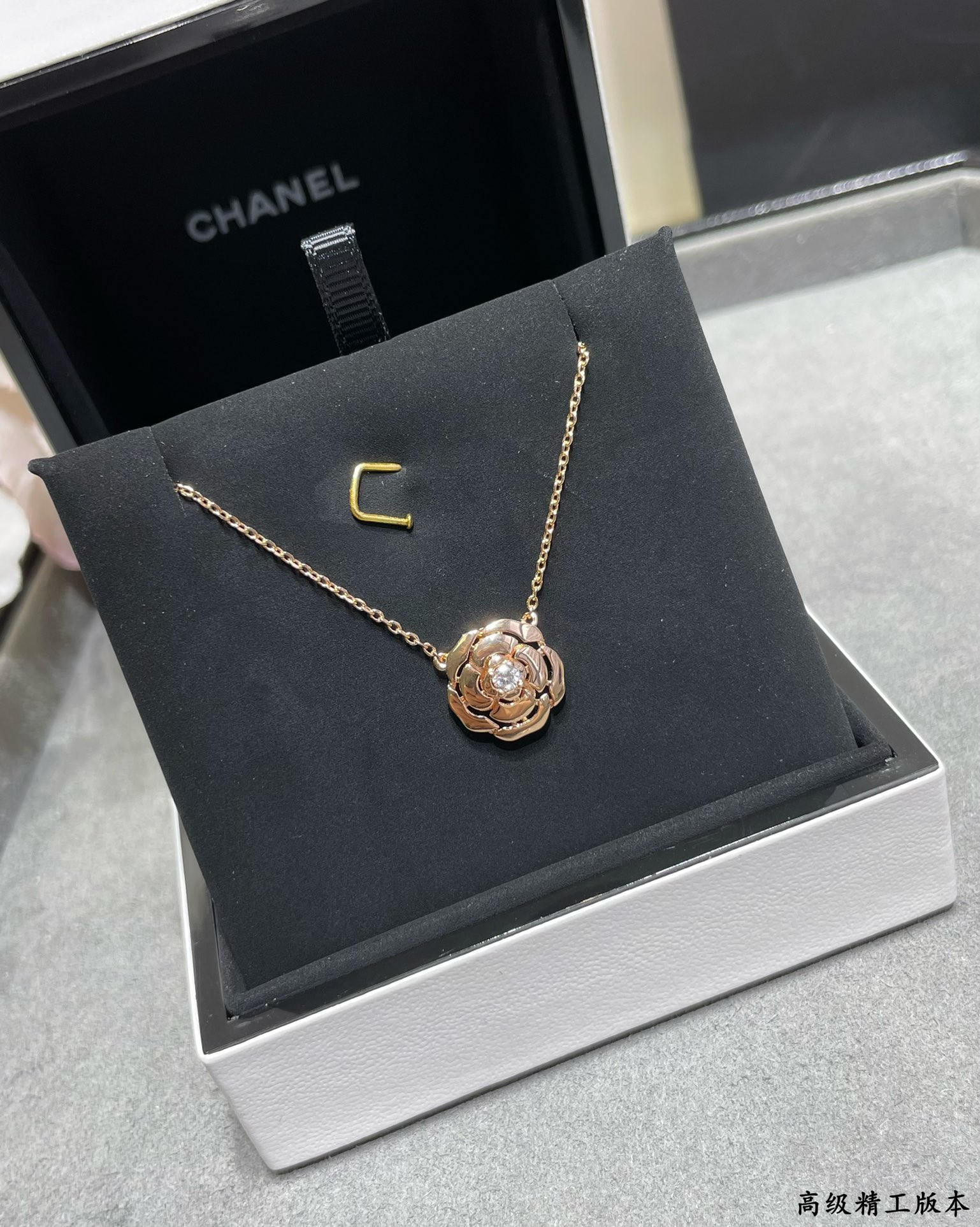 Chanel Camellia japonica Necklace