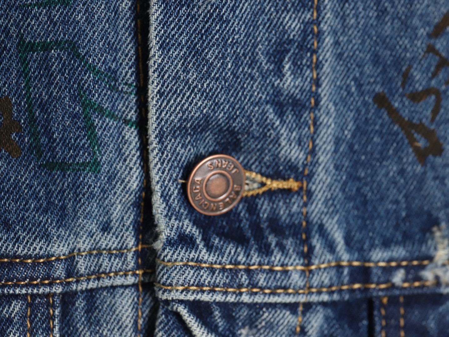 Balenciaga Denim Coats