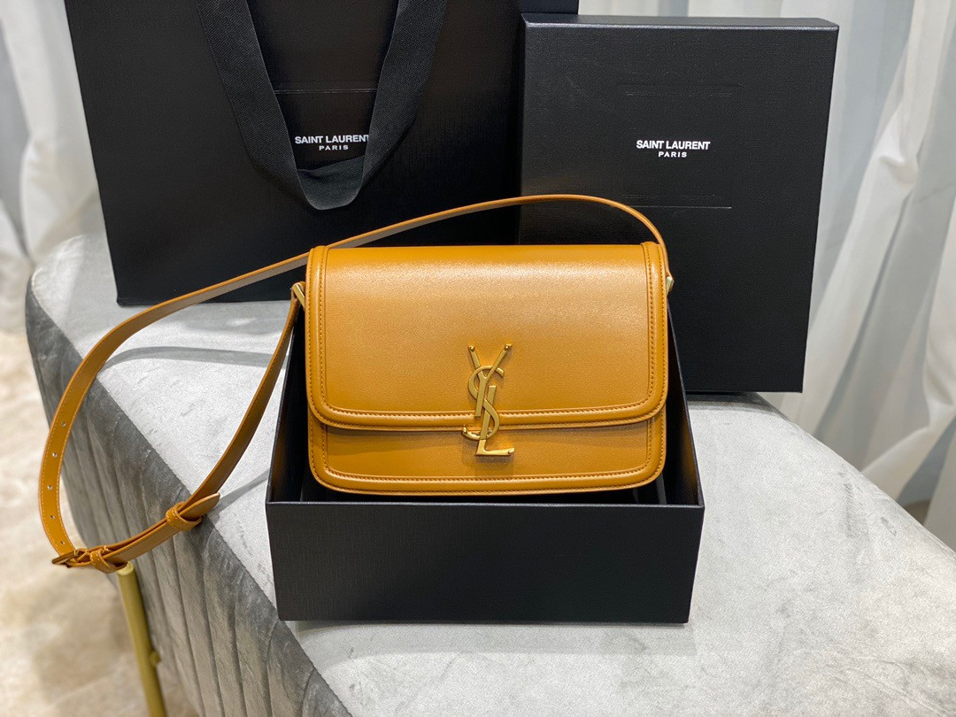 SAINT LAURENT YSL SOLFERINO BOX BAG 23CM