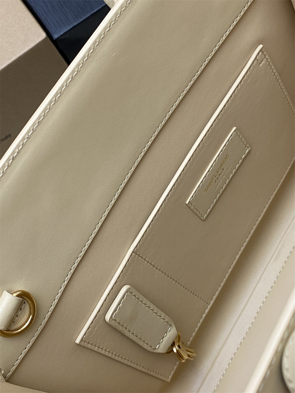 YSL SAC DE JOUR BABY IN CANVAS HANDBAG