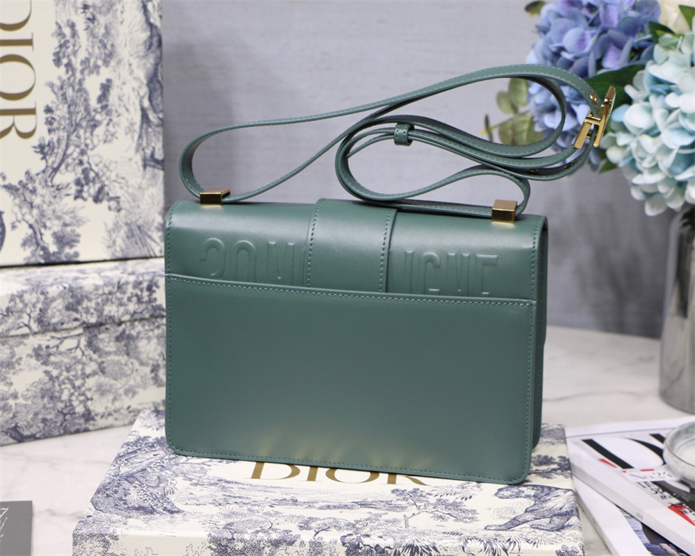 DIOR 30 MONTAIGNE CHAIN BAG BLUE