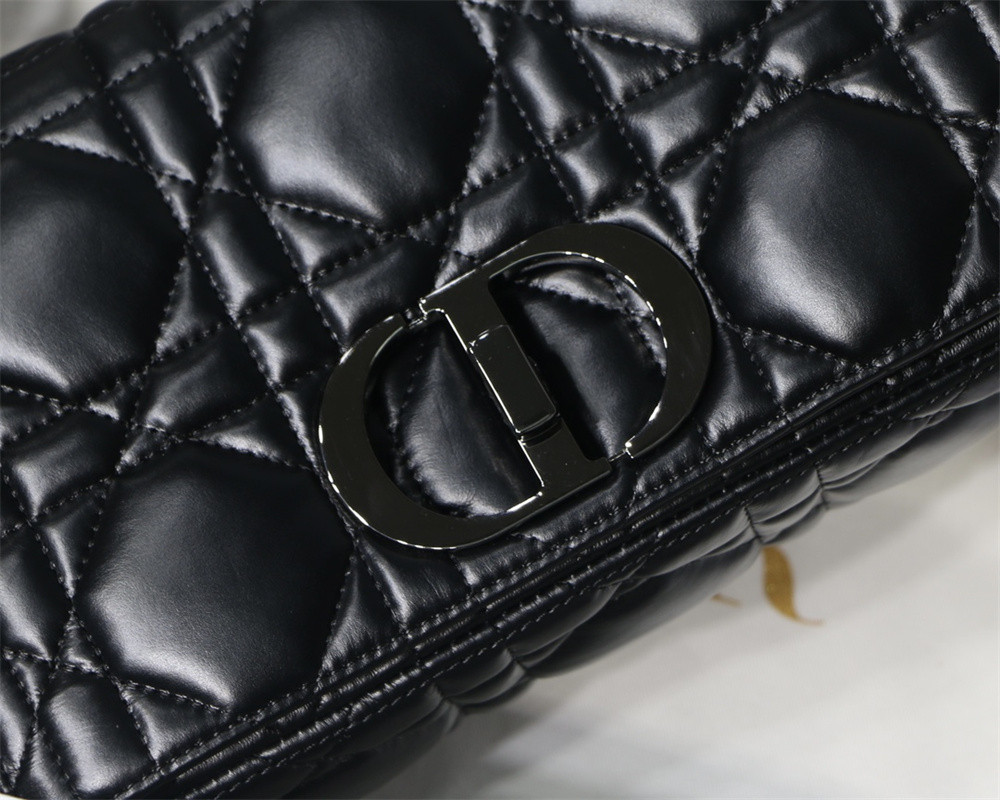 MEDIUM DIOR CARO BAG Supple Cannage Calfskin 25.5 x 15.5 x 8 cm