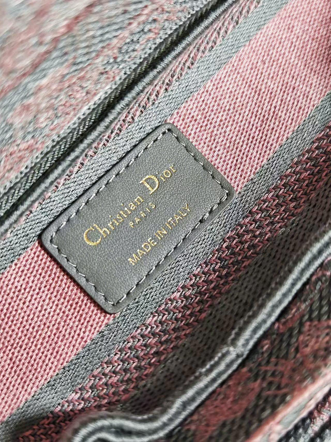 DIOR MEDIUM LADY D-JOY BAG PINK