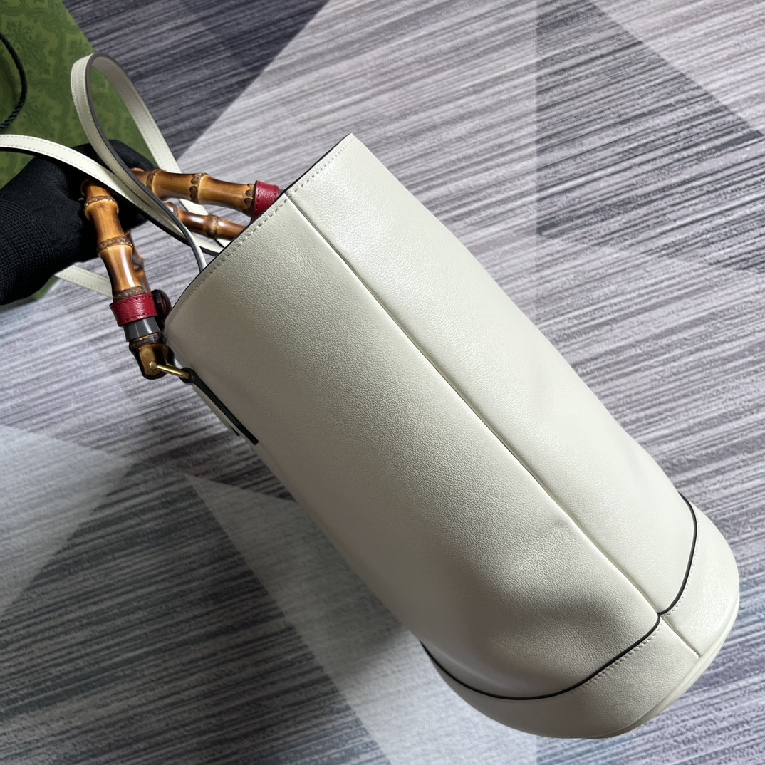 GUCCI DIANA LARGE TOTE BAG White 40W x 34H x 21D CM